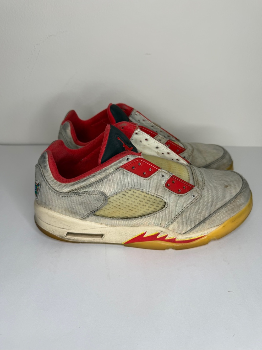 Jordan 5 Retro Low Chinese New Year DD2240-100 Sneakers Mens Size 44 US 10